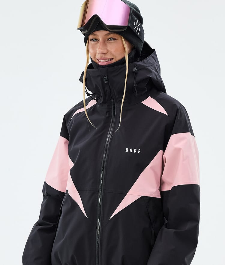 Dope Spartan W Skijacke Damen Spike Black/Soft Pink, Image 4 of 8