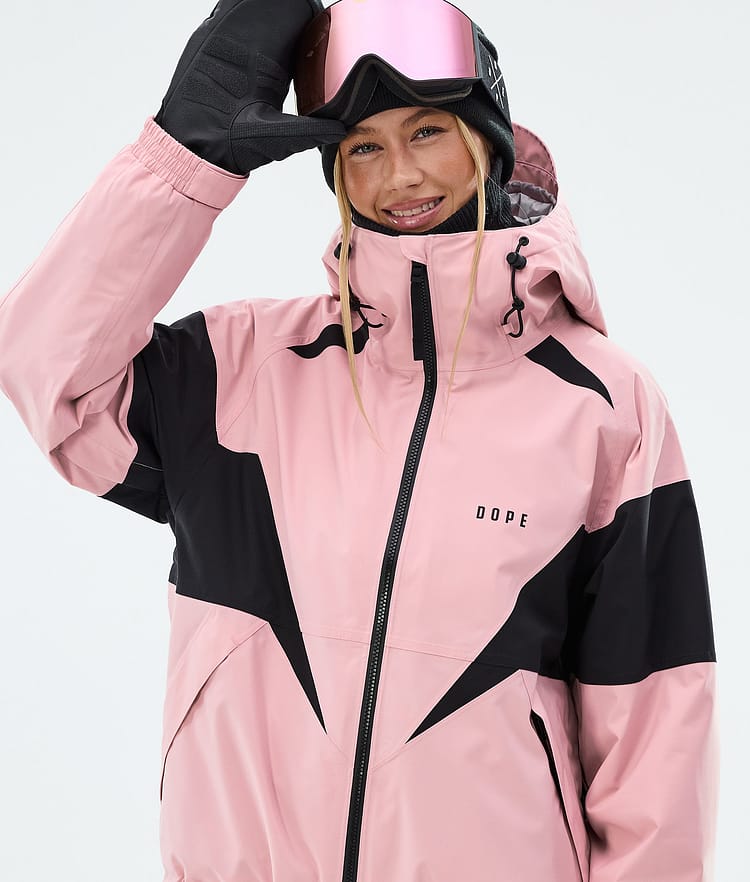 Dope Spartan W Skijacke Damen Spike Soft Pink/Black, Image 4 of 8