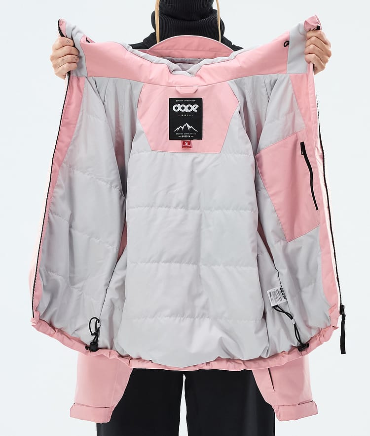 Dope Spartan W Skijacke Damen Spike Soft Pink/Black, Image 8 of 8