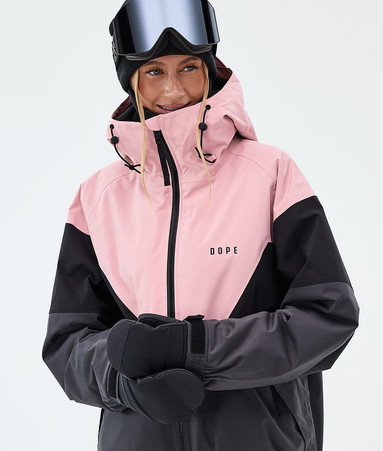 Dope Spartan W Skijacke Damen Sport Soft Pink/Black/Phantom, Image 4 of 8