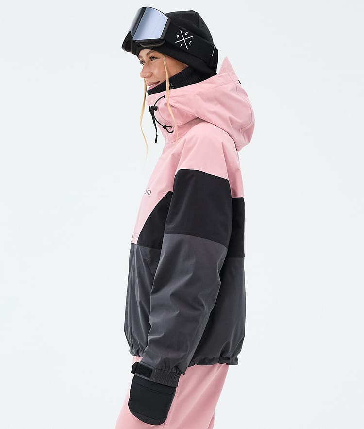 Dope Spartan W Skijacke Damen Sport Soft Pink/Black/Phantom, Image 5 of 8