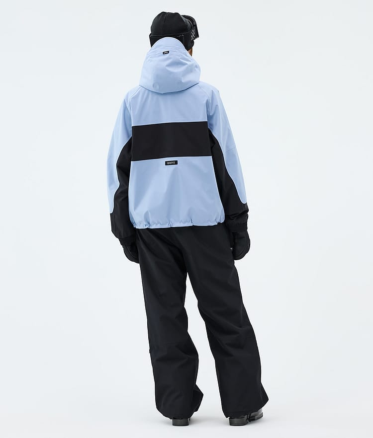 Dope Spartan W Skijacke Damen Stripe Light Blue/Black, Image 3 of 8