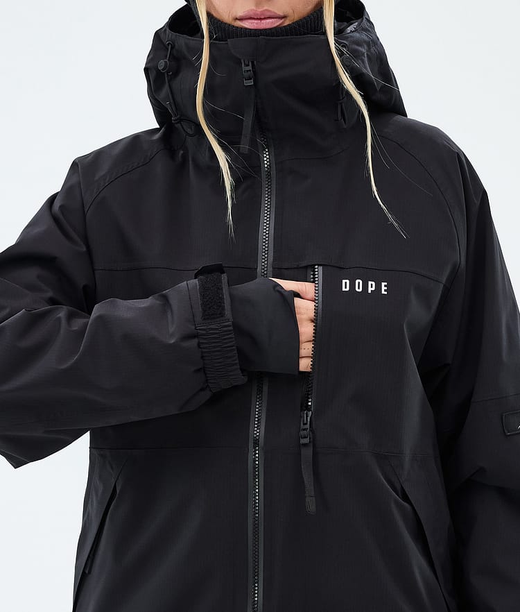 Dope Apex W Snowboardjacke Damen Black, Image 8 of 9