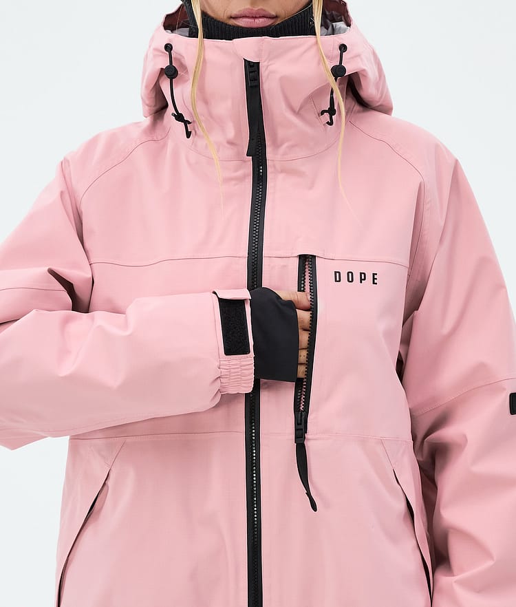 Dope Apex W Snowboardjacke Damen Soft Pink, Image 8 of 9