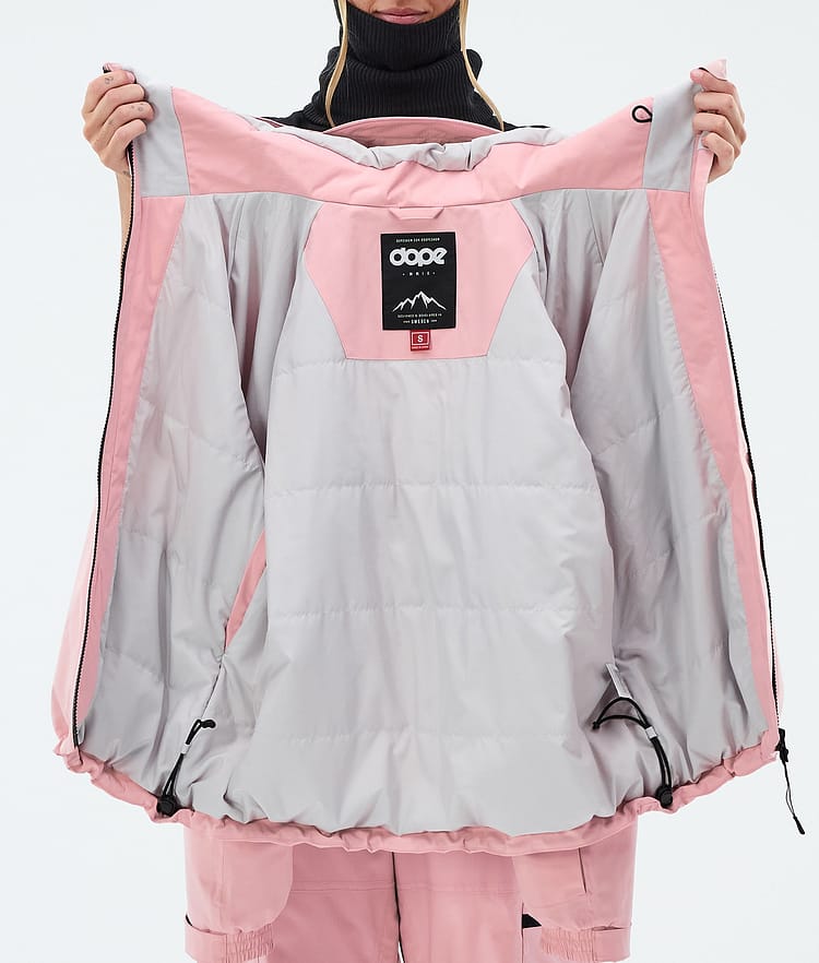 Dope Apex W Skijacke Damen Soft Pink, Image 9 of 9