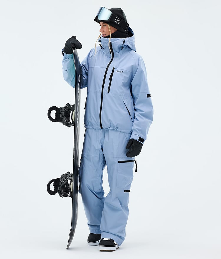 Dope Apex W Snowboardjacke Damen Light Blue, Image 2 of 9