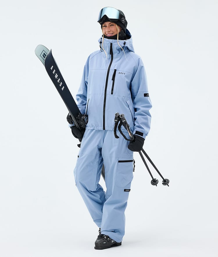 Dope Apex W Skijacke Damen Light Blue, Image 2 of 9