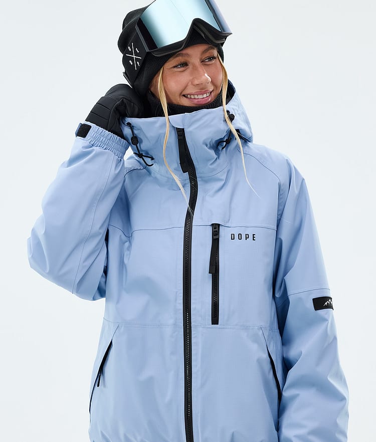 Dope Apex W Skijacke Damen Light Blue, Image 4 of 9