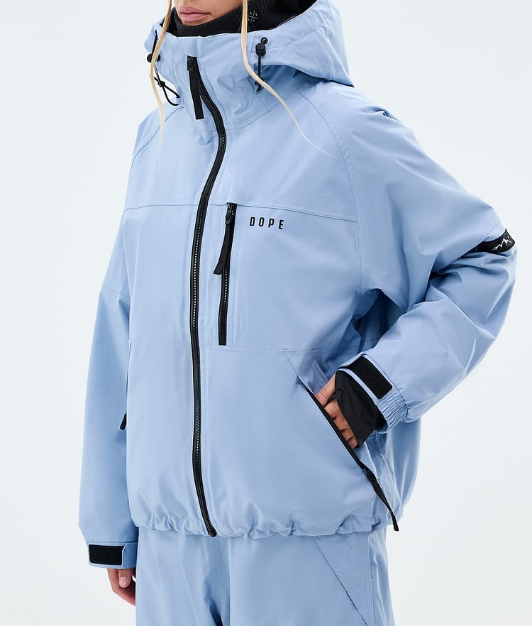 Dope Apex W Skijacke Damen Light Blue, Image 7 of 9