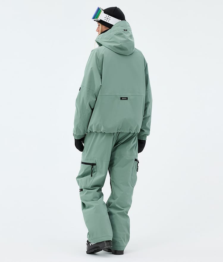 Dope Apex W Skijacke Damen Faded Green, Image 3 of 9