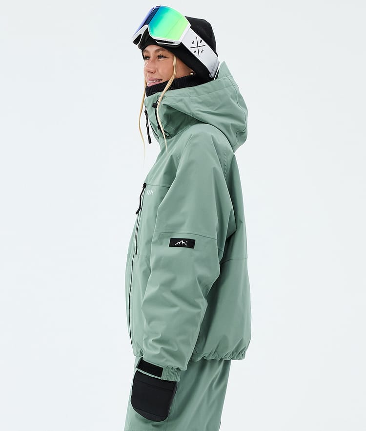 Dope Apex W Skijacke Damen Faded Green, Image 5 of 9
