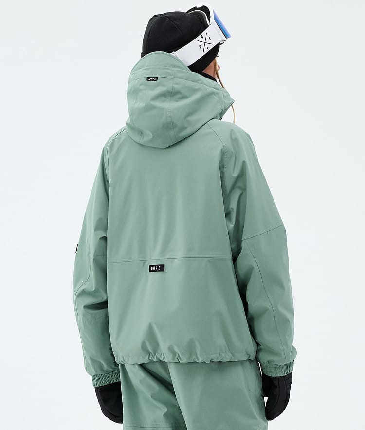 Dope Apex W Skijacke Damen Faded Green, Image 6 of 9