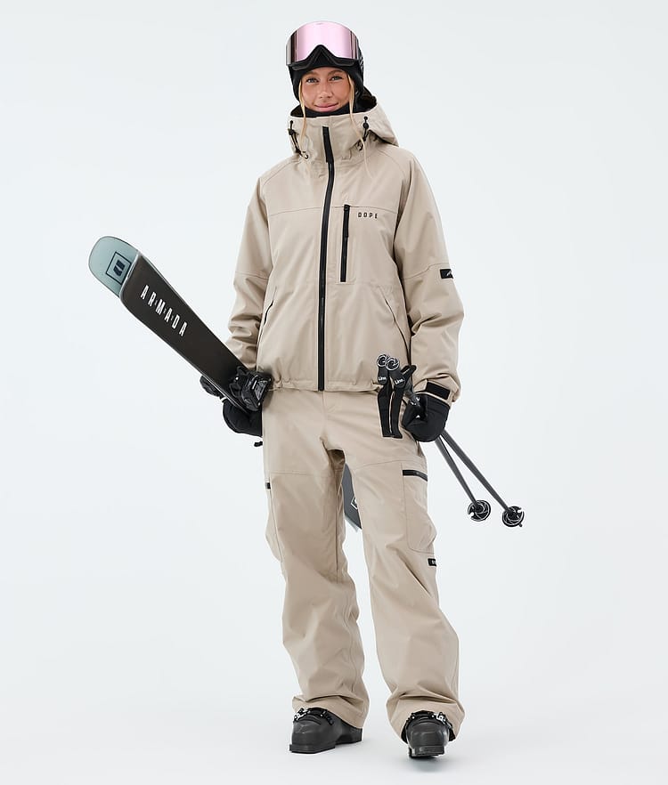 Dope Apex W Skijacke Damen Sand, Image 2 of 9