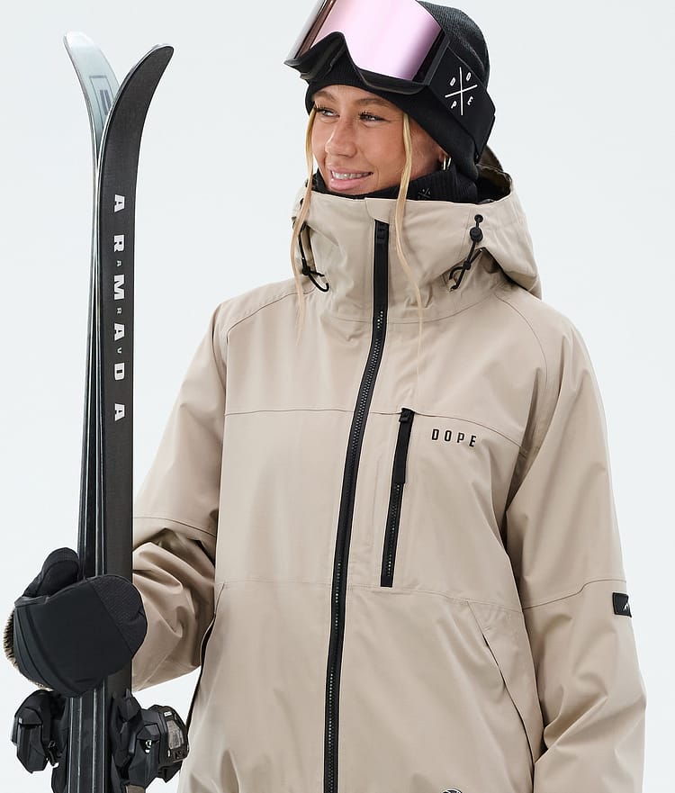 Dope Apex W Skijacke Damen Sand, Image 4 of 9