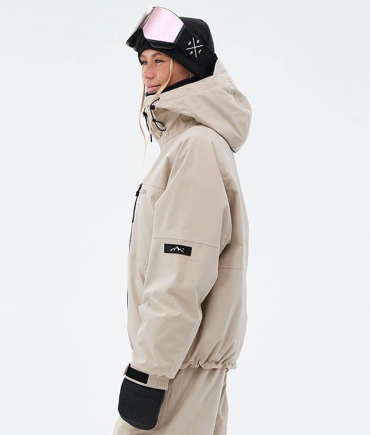 Dope Apex W Skijacke Damen Sand, Image 5 of 9