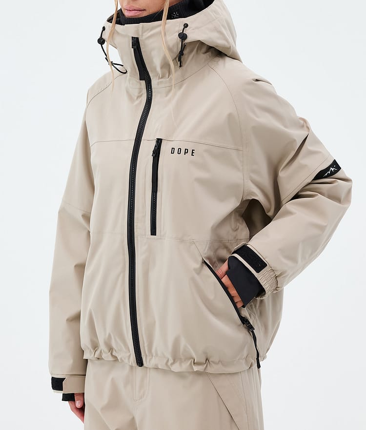 Dope Apex W Skijacke Damen Sand, Image 7 of 9