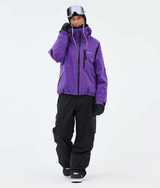 Dope Apex W Snowboard Outfit Vivid Purple/Black