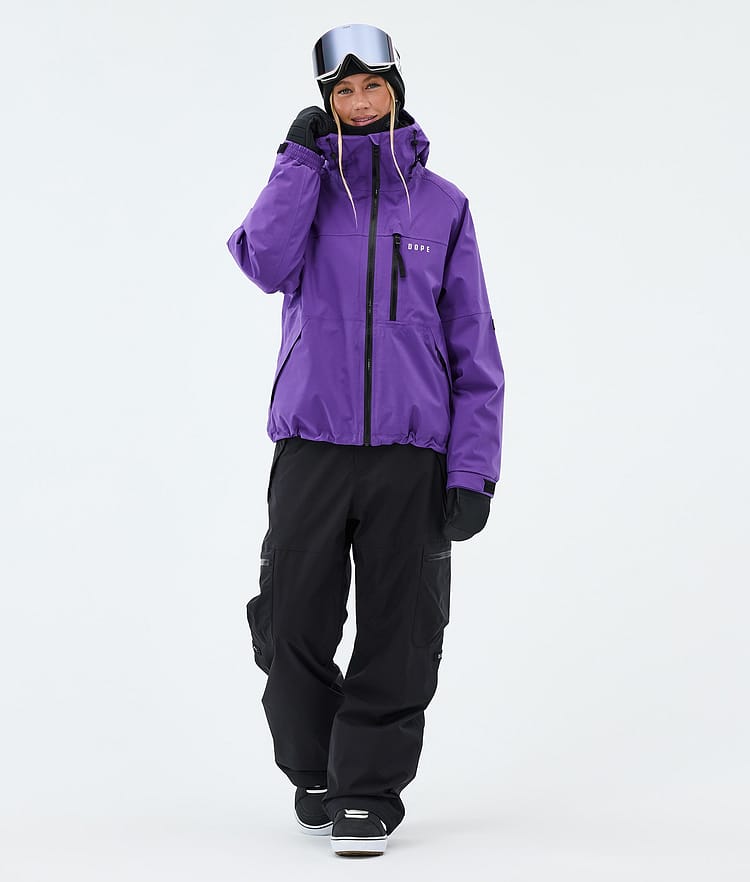 Dope Apex W Snowboardjacke Damen Vivid Purple, Image 2 of 9
