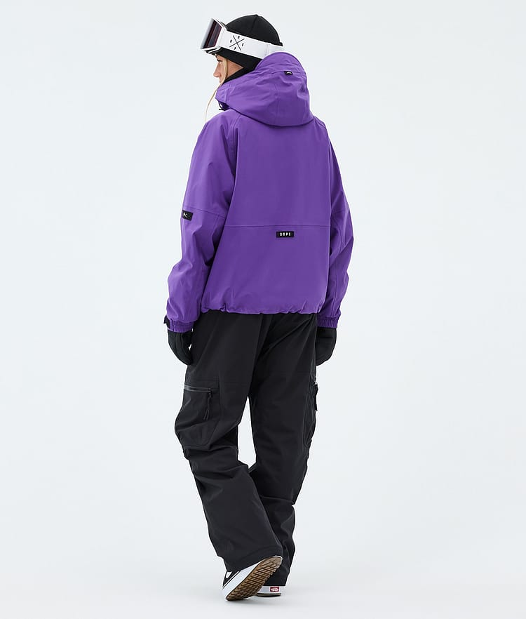 Dope Apex W Snowboardjacke Damen Vivid Purple, Image 3 of 9