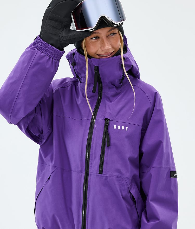 Dope Apex W Snowboardjacke Damen Vivid Purple, Image 4 of 9