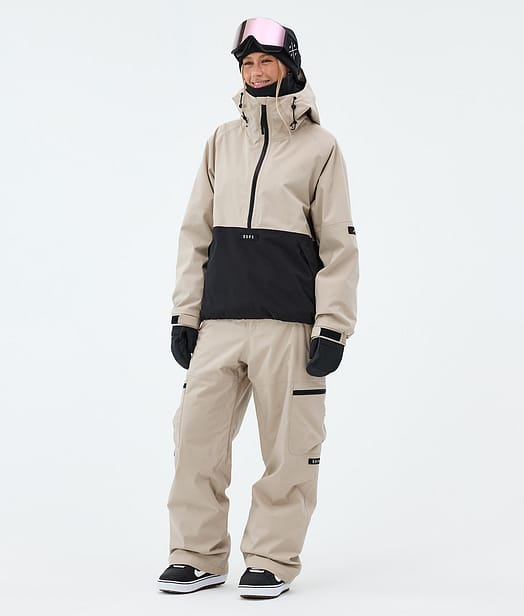 Dope Arnok W Snowboard Outfit Sand/Black