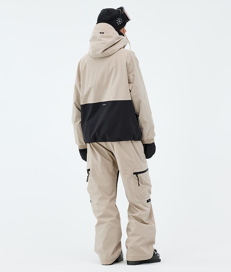 Dope Arnok W Skijacke Damen Sand/Black, Image 3 of 8