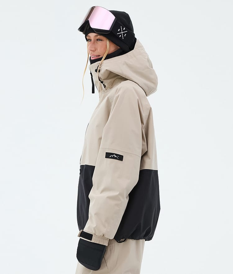 Dope Arnok W Skijacke Damen Sand/Black, Image 5 of 8