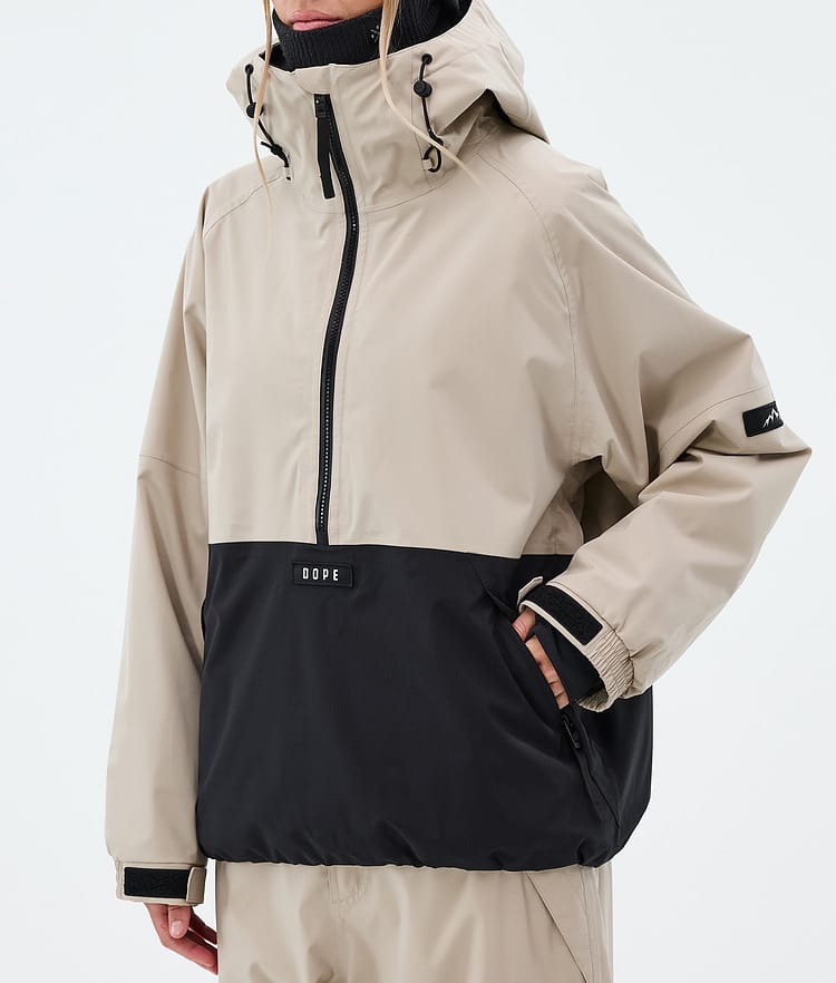 Dope Arnok W Skijacke Damen Sand/Black, Image 7 of 8