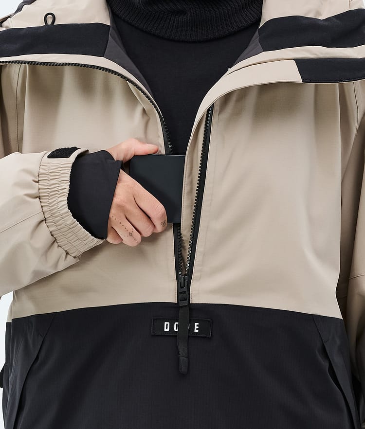 Dope Arnok W Skijacke Damen Sand/Black, Image 8 of 8