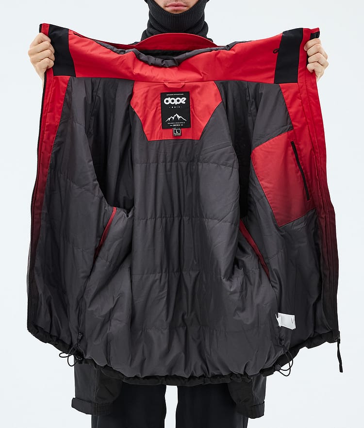 Dope Spartan Snowboardjacke Herren Spectra Red, Image 8 of 8