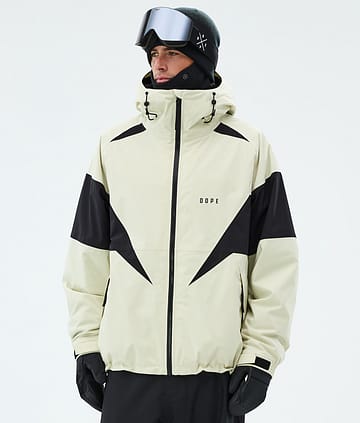 Dope Spartan Skijacke Spike Dirty White/Black