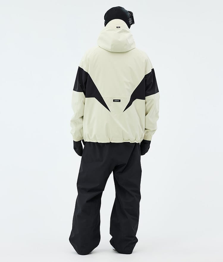 Dope Spartan Snowboardjacke Herren Spike Dirty White/Black, Image 3 of 8