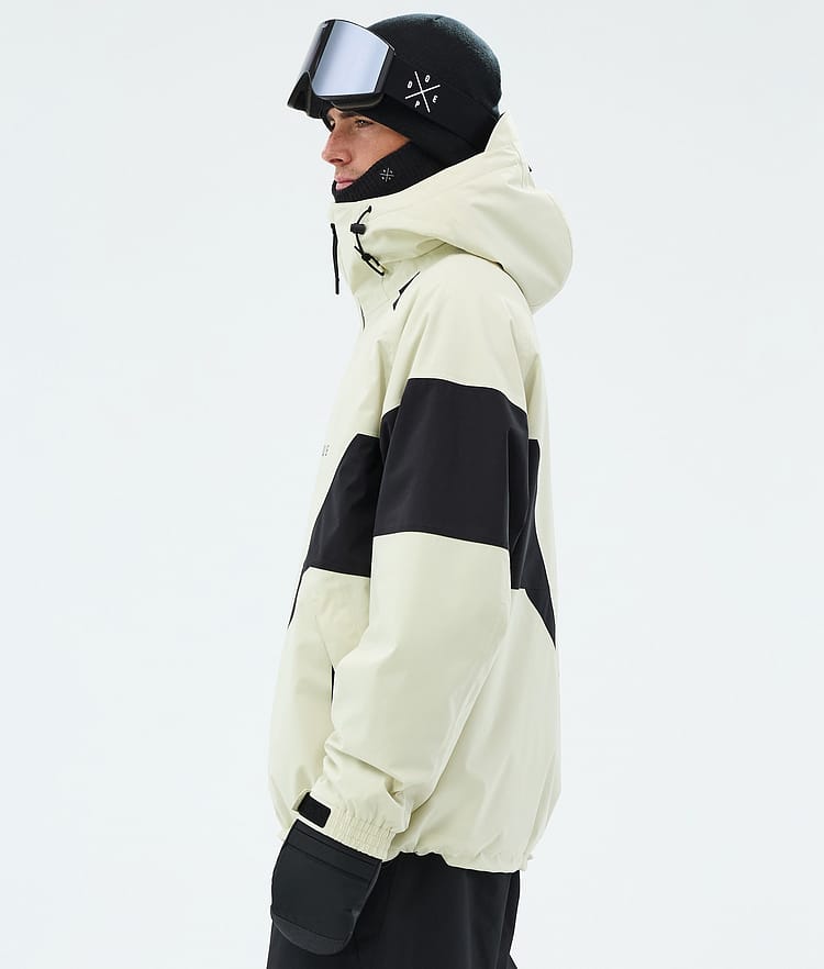Dope Spartan Snowboardjacke Herren Spike Dirty White/Black, Image 5 of 8