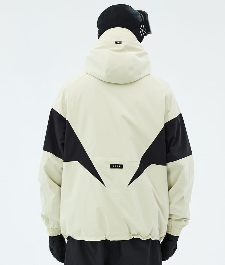 Dope Spartan Snowboardjacke Herren Spike Dirty White/Black, Image 6 of 8