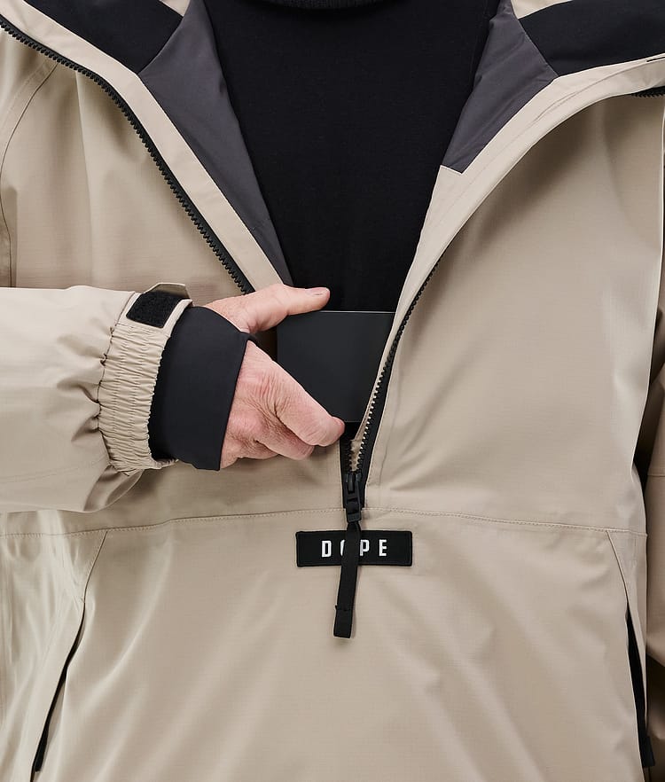 Dope Arnok Snowboardjacke Herren Sand, Image 9 of 9