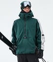 Dope Arnok Skijacke Herren Track Bottle Green/Light Grey