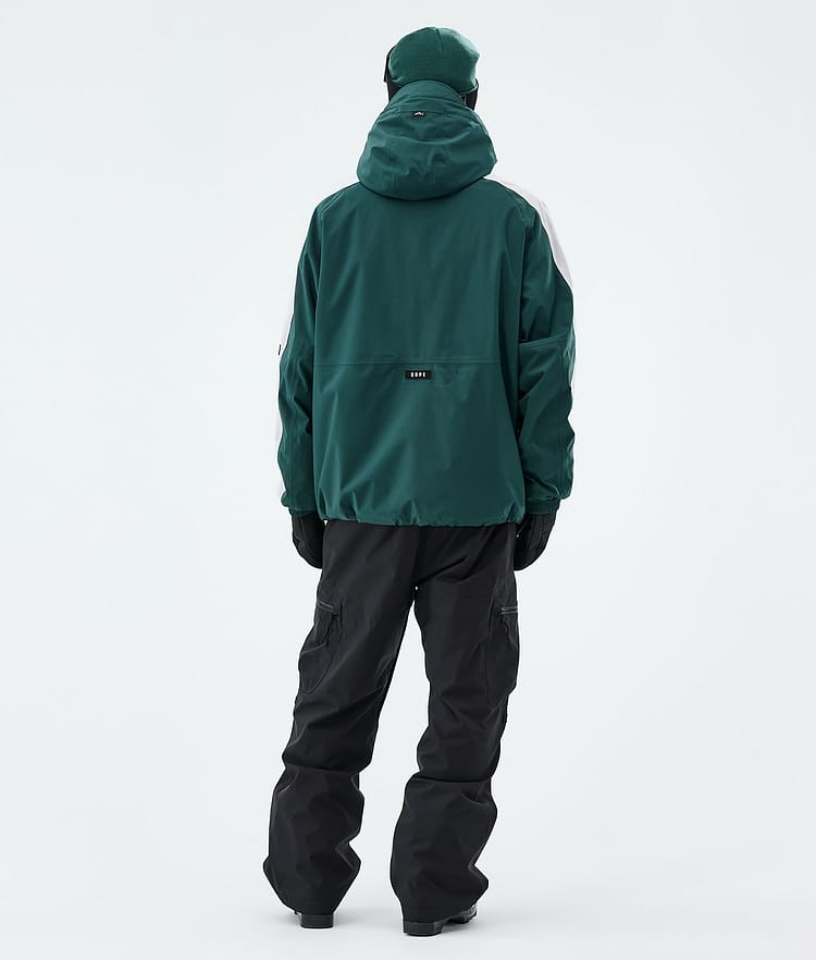 Dope Arnok Skijacke Herren Track Bottle Green/Light Grey, Image 3 of 8