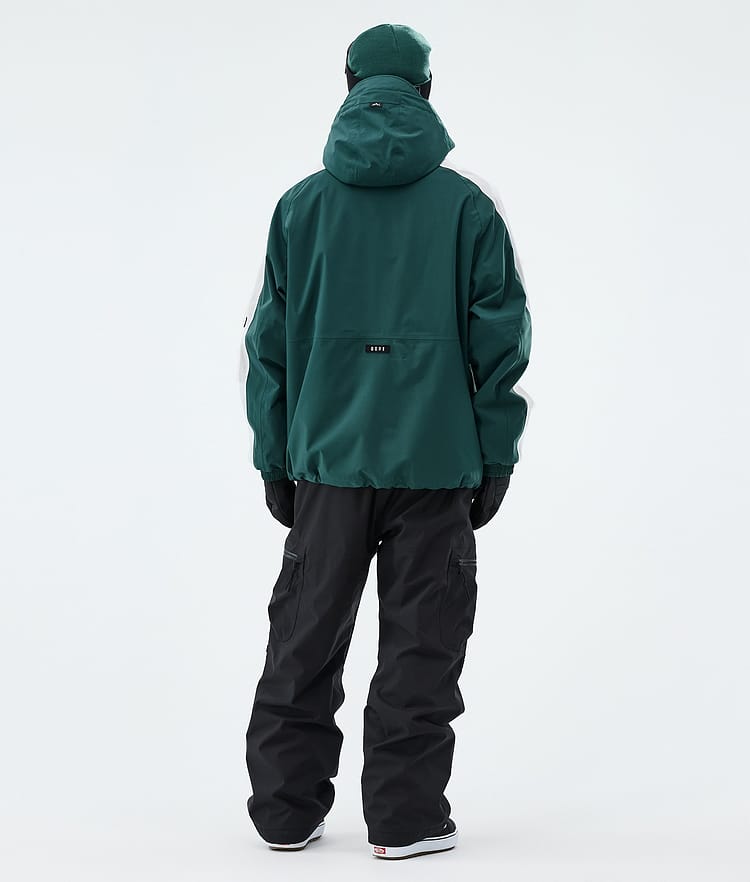 Dope Arnok Snowboardjacke Herren Track Bottle Green/Light Grey, Image 3 of 8