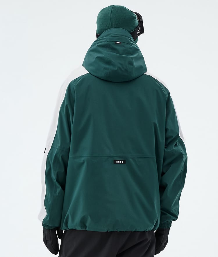 Dope Arnok Snowboardjacke Herren Track Bottle Green/Light Grey, Image 6 of 8