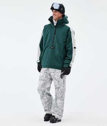 Dope Arnok Ski Outfit Bottle Green/Light Grey/Fakewood