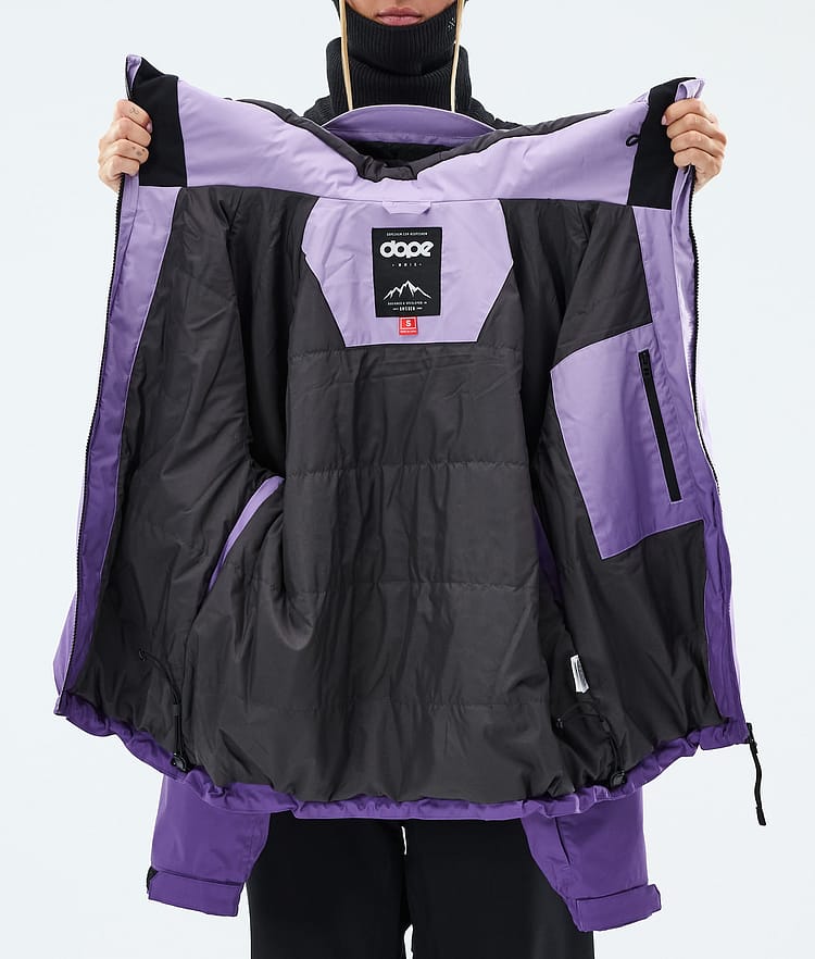 Dope Spartan W Snowboardjacke Damen Spectra Violet, Image 8 of 8