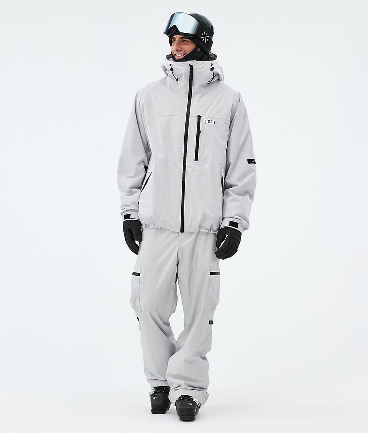 Dope Apex Skijacke Herren Light Grey, Image 2 of 9
