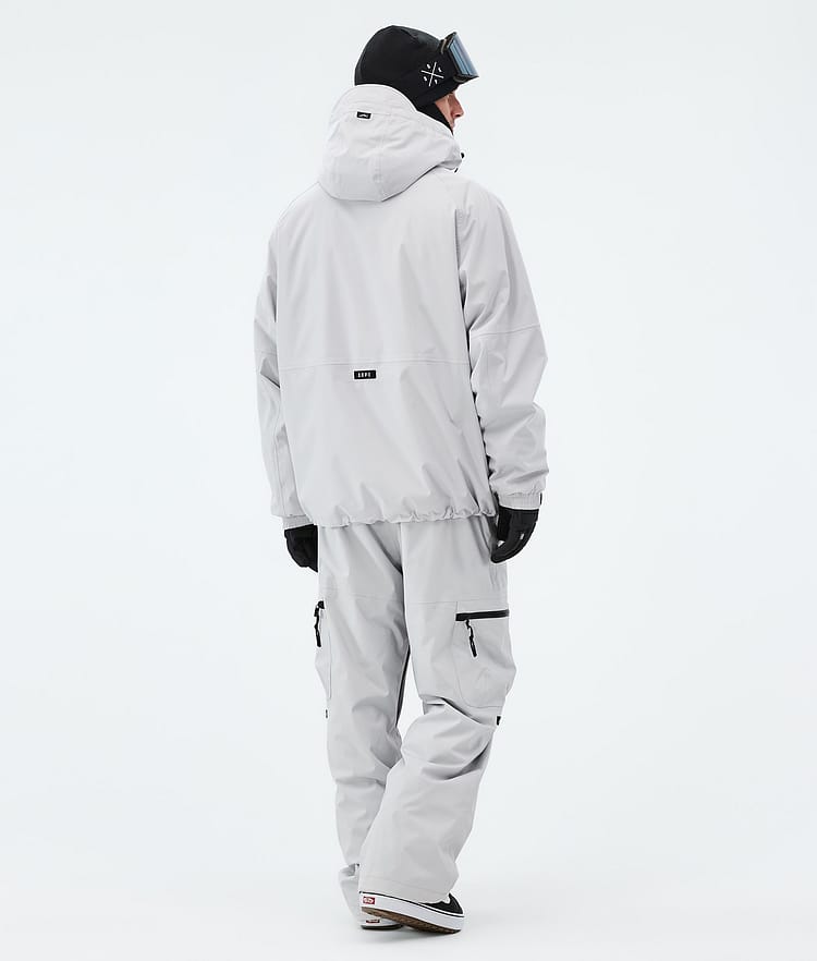 Dope Apex Snowboardjacke Herren Light Grey, Image 3 of 9