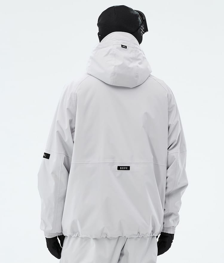 Dope Apex Snowboardjacke Herren Light Grey, Image 6 of 9