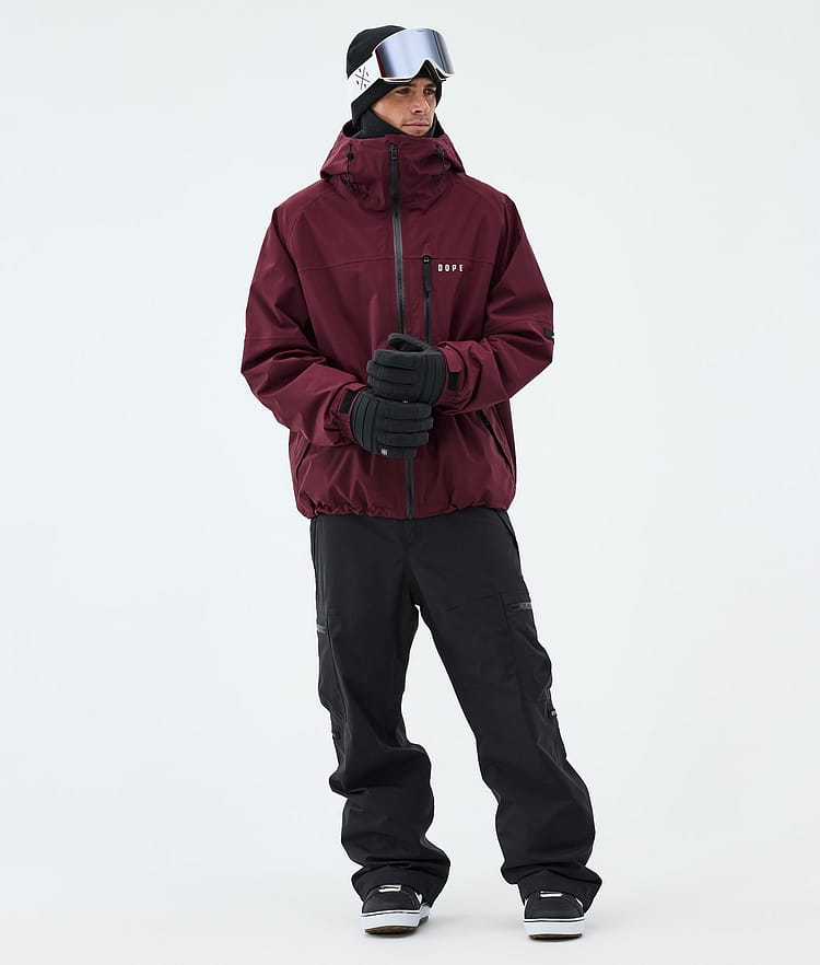 Dope Apex Snowboardjacke Herren Burgundy, Image 2 of 9