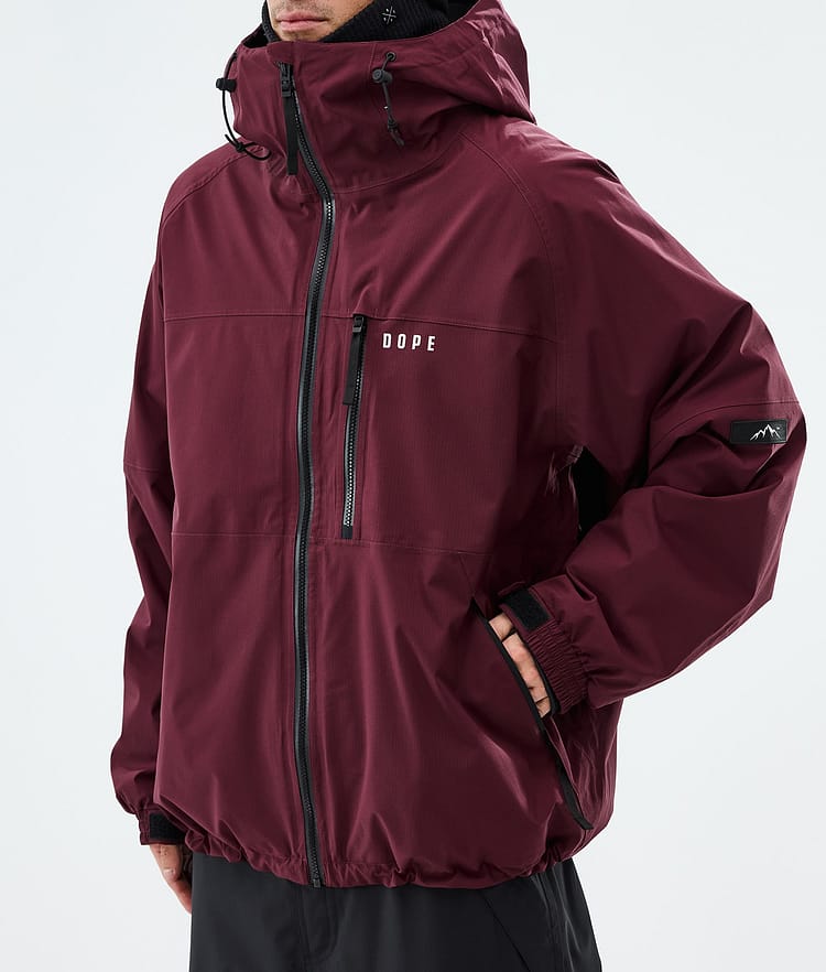 Dope Apex Snowboardjacke Herren Burgundy, Image 7 of 9