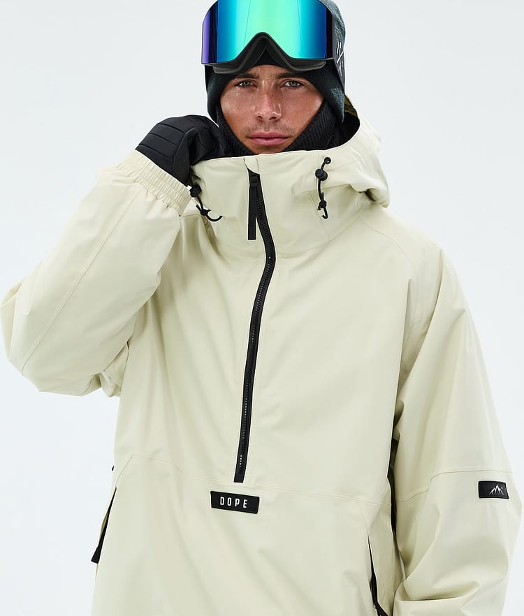 Dope Arnok Snowboardjacke Herren Dirty White, Image 4 of 8