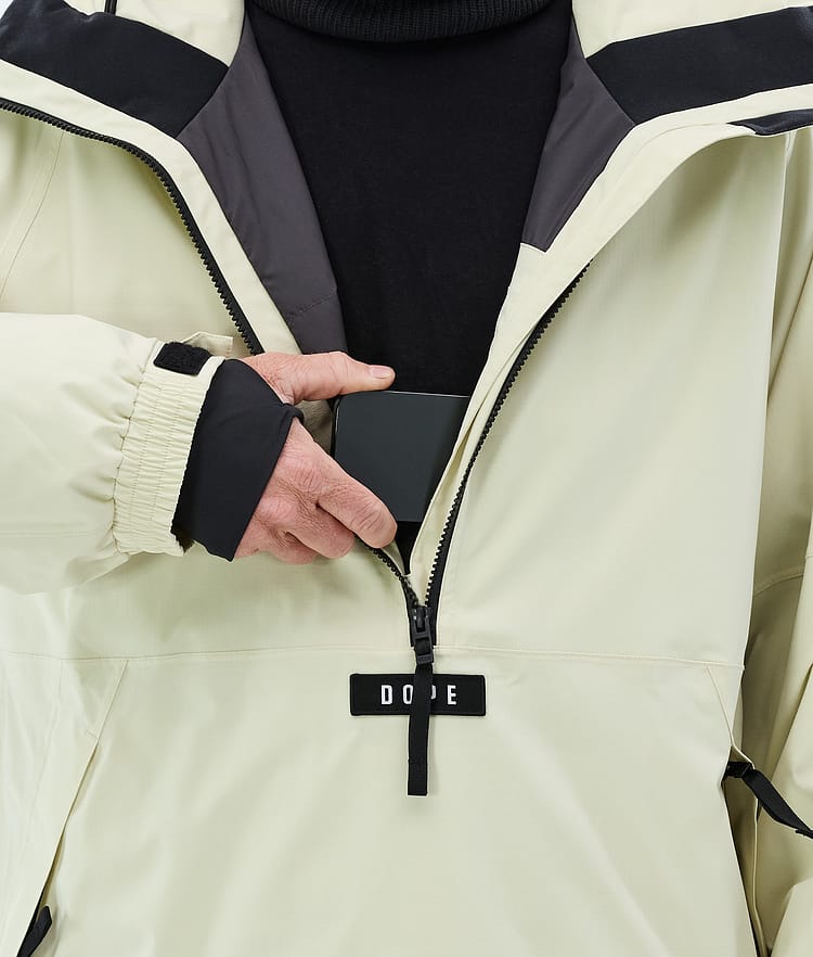 Dope Arnok Snowboardjacke Herren Dirty White, Image 8 of 8