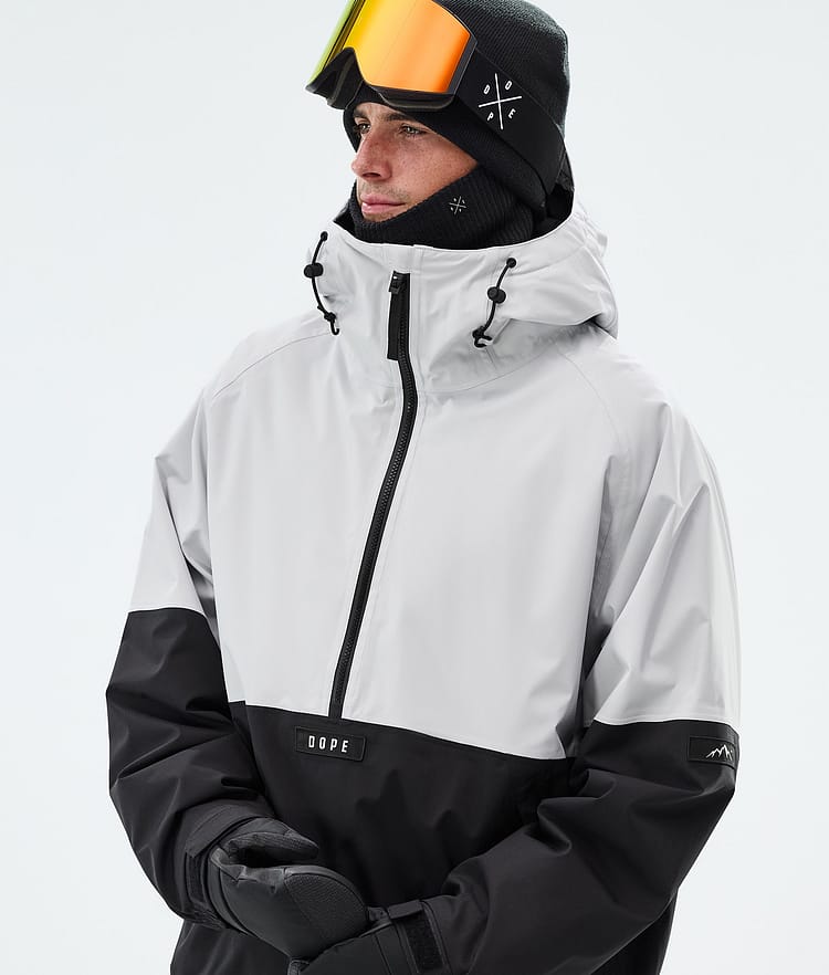 Dope Arnok Skijacke Herren Light Grey/Black, Image 4 of 8