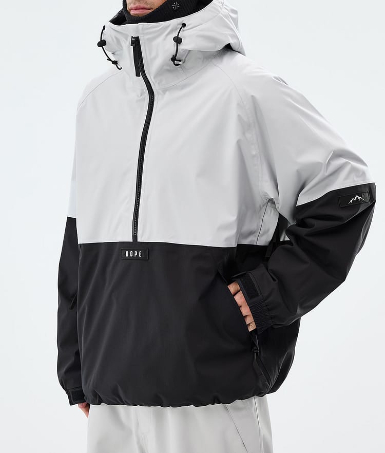 Dope Arnok Skijacke Herren Light Grey/Black, Image 7 of 8